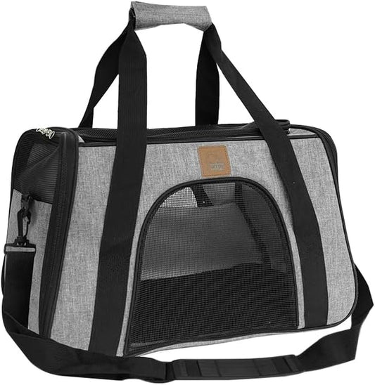 Furry Essentials Pet Carrier for Cats and Small Dogs