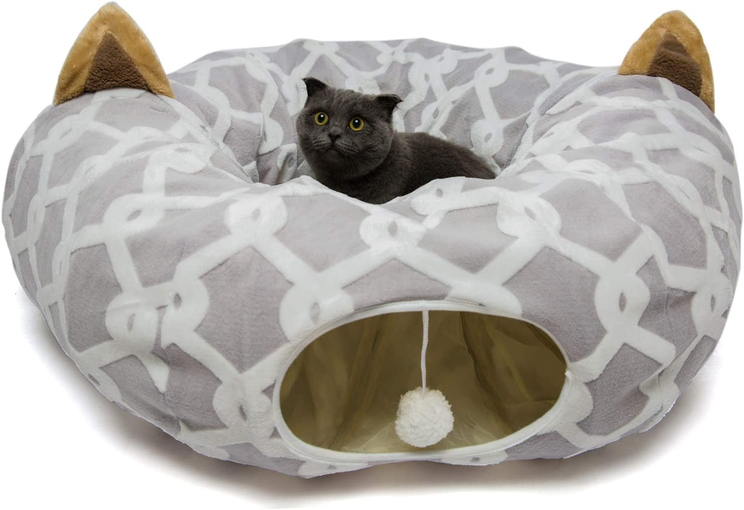 Furry Essentials Cat Tunnel Bed 