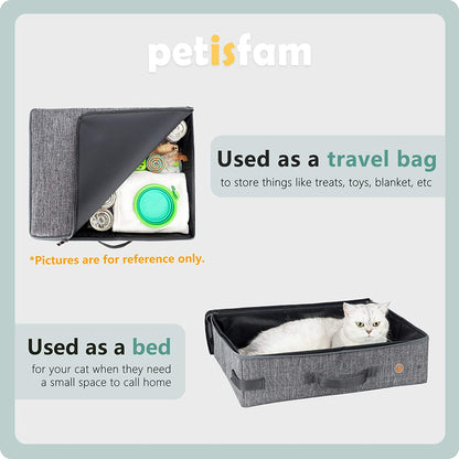 Furry Essentials Portable Cat Travel Litter Box