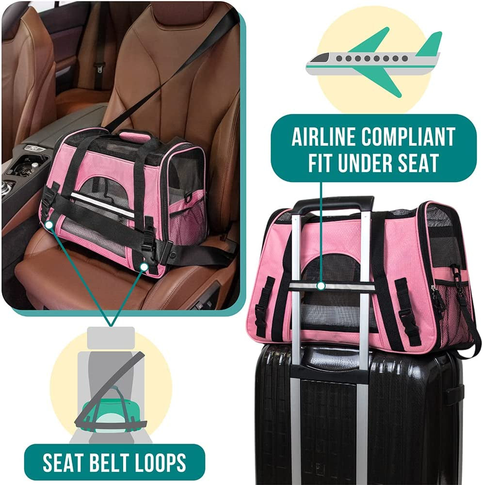 Furry Essentials Airline Approved Cat Carrier