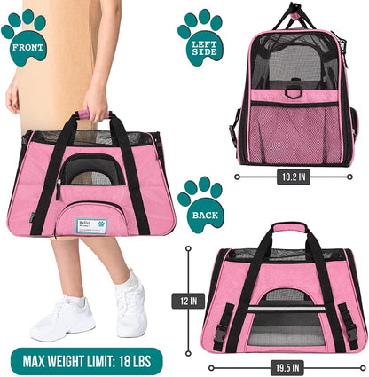 Furry Essentials Airline Approved Cat Carrier