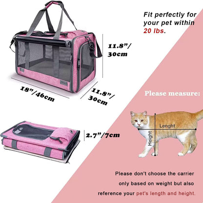 Furry Essentials Cat Carrier