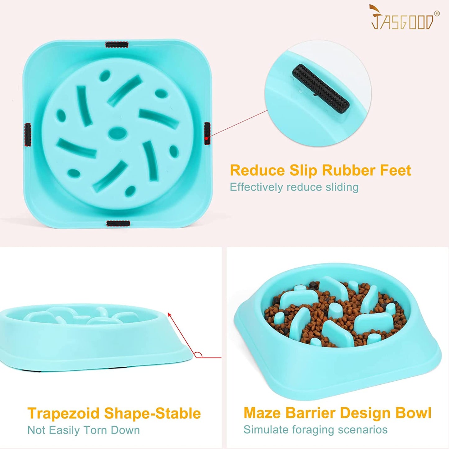 Furry Essentials Slow Eating Dog Feeder