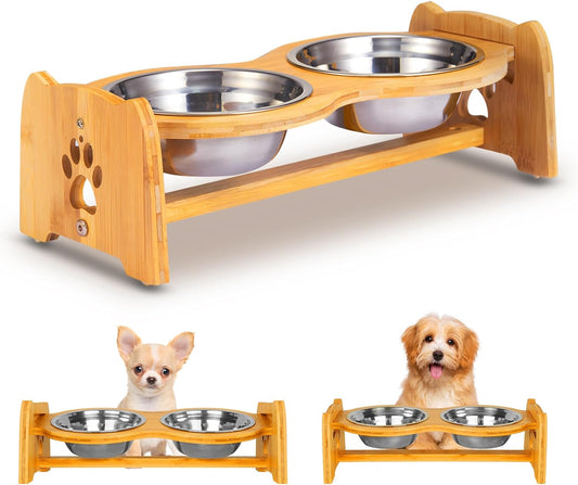 Furry Essentials Elevated Dog Bowls