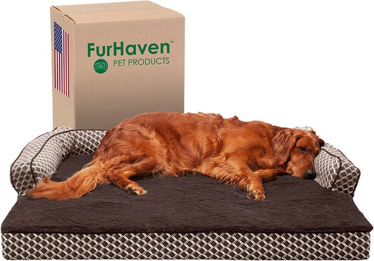 Furry Essentials Large Orthopedic Dog Bed 