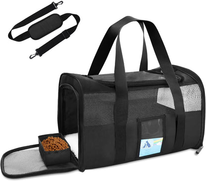 Furry Essentials Small Pet Carrier, Airline Approved