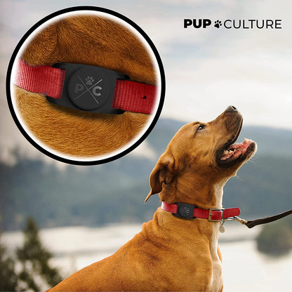 Furry Essentials Airtag Dog Collar Holder