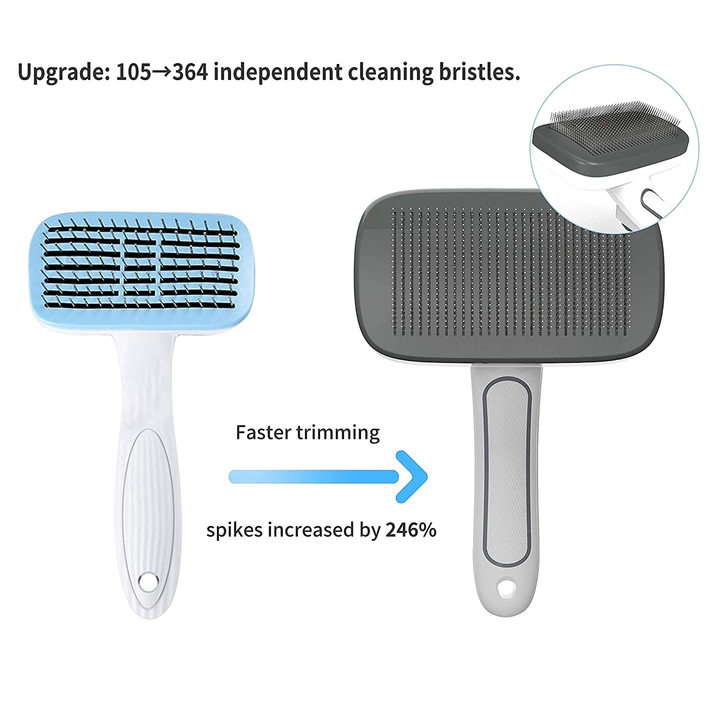 Furry Essentials Cleaning Slicker Brush